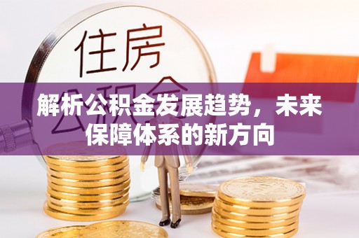 海丰解析公积金发展趋势，未来保障体系的新方向