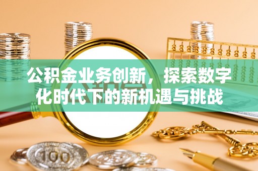 海丰公积金业务创新，探索数字化时代下的新机遇与挑战