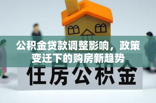 海丰公积金贷款调整影响，政策变迁下的购房新趋势