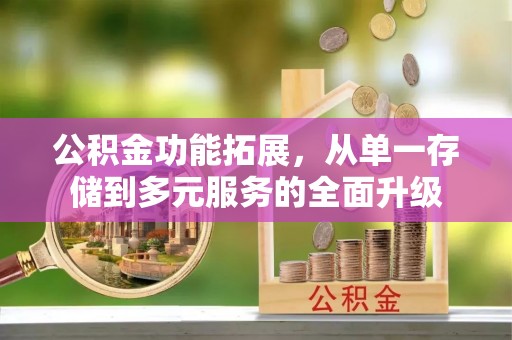 海丰公积金功能拓展，从单一存储到多元服务的全面升级