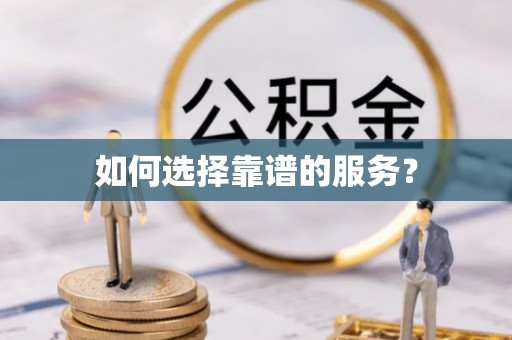 海丰如何选择靠谱的服务？