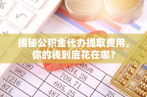 海丰揭秘公积金代办提取费用，你的钱到底花在哪？